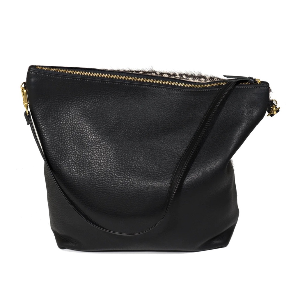 Primecut Dots Cowhide Hobo Bag - Picture 6 of 11